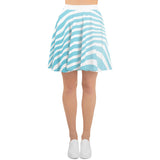 Aqua wave (Skater Skirt)